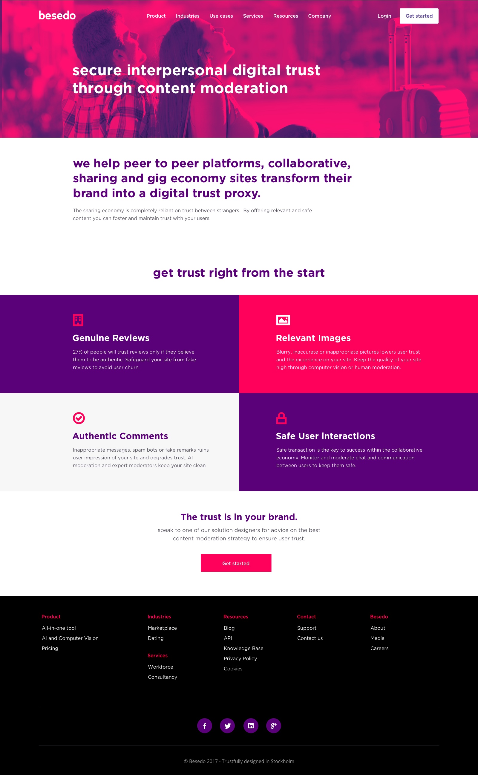 Industries > Marketplaces > Sharing economy